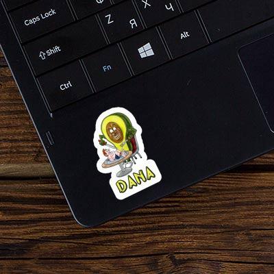 Dana Sticker Avocado Notebook Image