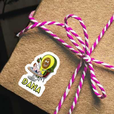 Sticker Avocado Dana Gift package Image