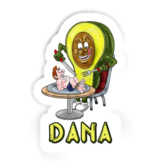 Dana Sticker Avocado Gift package Image