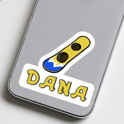 Wakeboard Aufkleber Dana Notebook Image