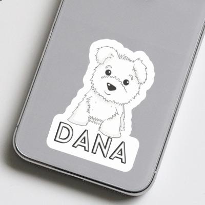 Sticker Dana Westie Notebook Image