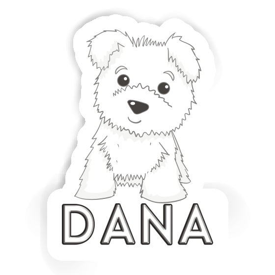 Sticker Westie Dana Notebook Image