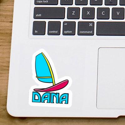 Sticker Dana Windsurf Board Image