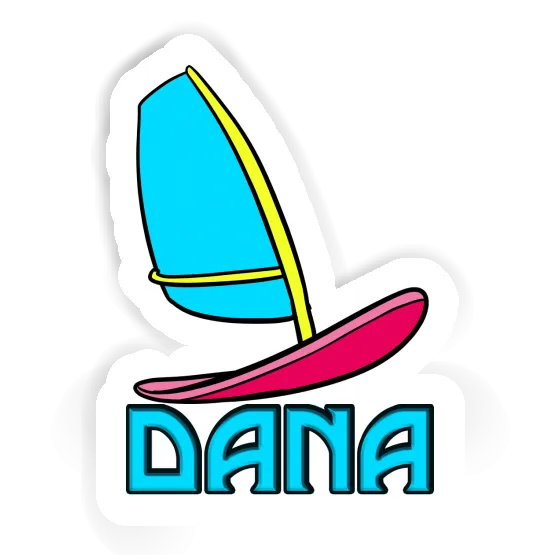 Autocollant Dana Planche de windsurf Laptop Image