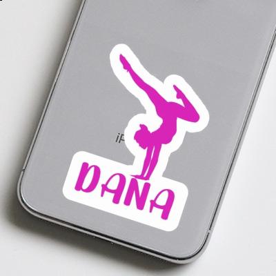 Dana Sticker Yoga Woman Notebook Image
