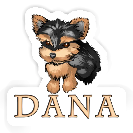 Terrier Autocollant Dana Image