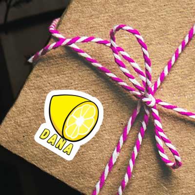 Aufkleber Zitrone Dana Gift package Image