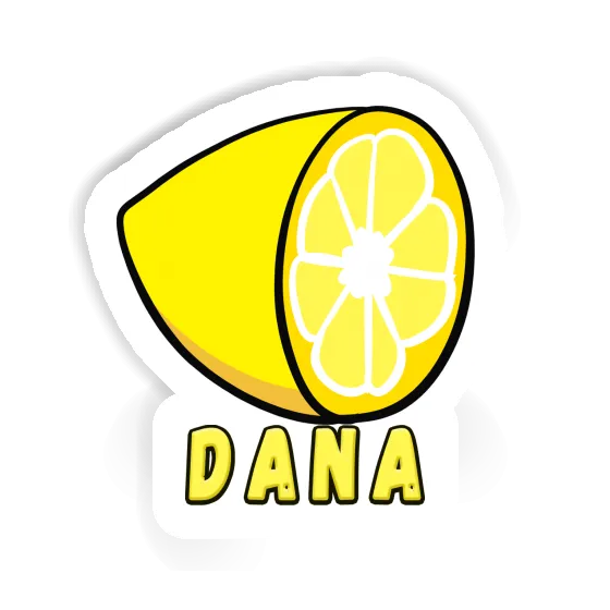 Citron Autocollant Dana Laptop Image