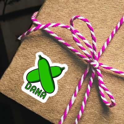 Sticker Zucchini Dana Gift package Image
