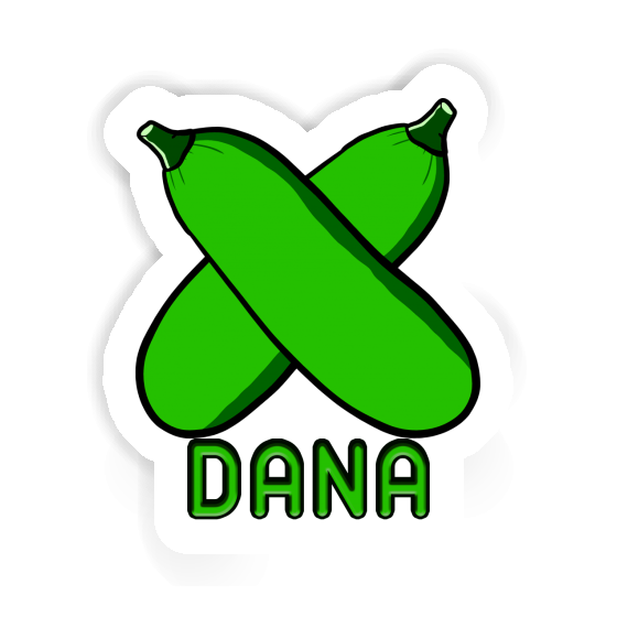 Sticker Zucchini Dana Gift package Image