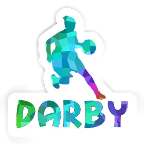 Darby Sticker Basketball Player Image