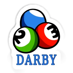 Darby Autocollant Boule de billard Image