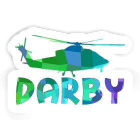 Sticker Helicopter Darby Image