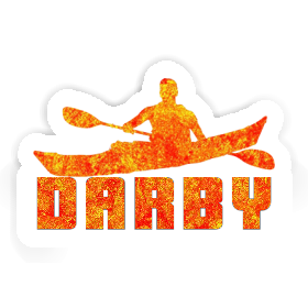 Autocollant Darby Kayakiste Image