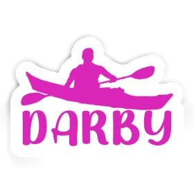 Autocollant Kayakiste Darby Image