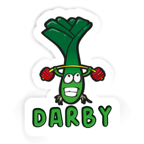 Weight Lifter Sticker Darby Image