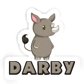 Autocollant Rhino Darby Image