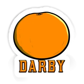 Autocollant Darby Orange Image