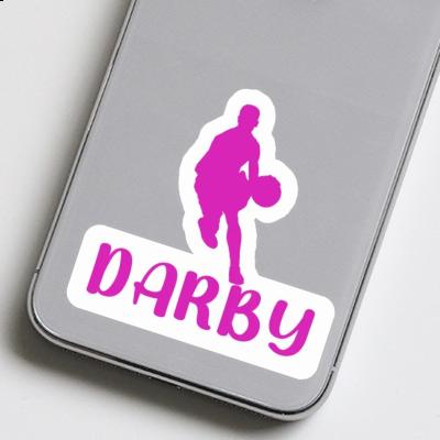 Sticker Darby Basketball Player Notebook Sticker Darby Basketball Player Gift package Image
