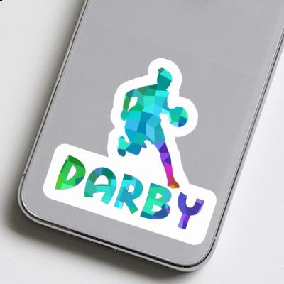 Darby Sticker Basketball Player Notebook Darby Sticker Basketball Player Gift package Image