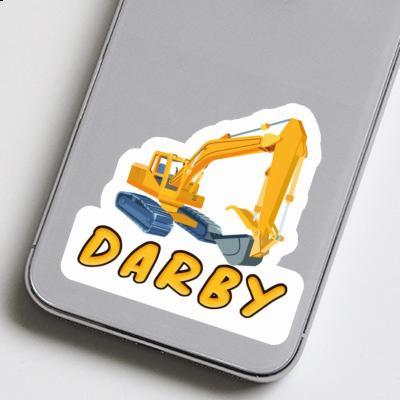 Excavator Sticker Darby Notebook Excavator Sticker Darby Gift package Image