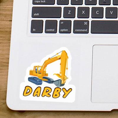 Excavator Sticker Darby Notebook Excavator Sticker Darby Gift package Image