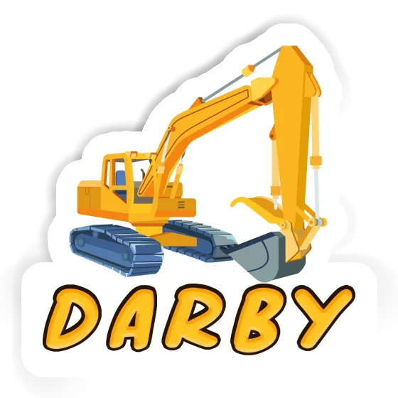 Excavator Sticker Darby Notebook Excavator Sticker Darby Notebook Image