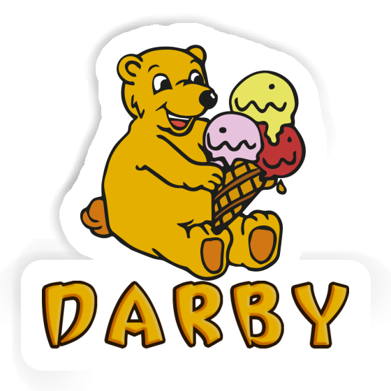 Aufkleber Bär Darby Notebook Image