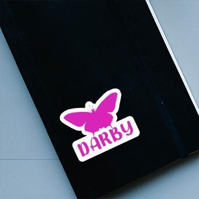 Autocollant Darby Papillon Notebook Image