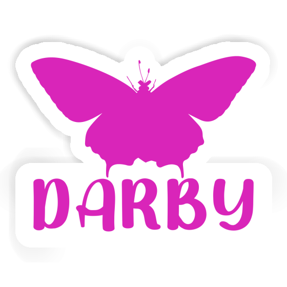 Autocollant Darby Papillon Laptop Image