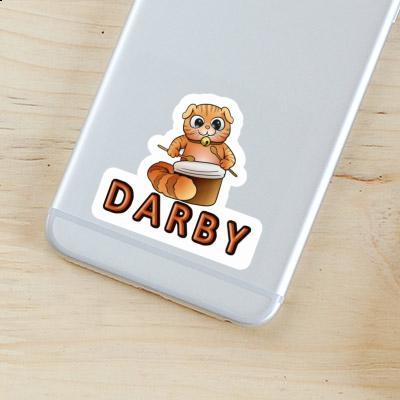 Darby Aufkleber Trommler-Katze Gift package Image