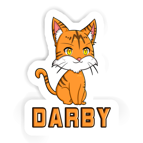 Chat Autocollant Darby Notebook Chat Autocollant Darby Notebook Image