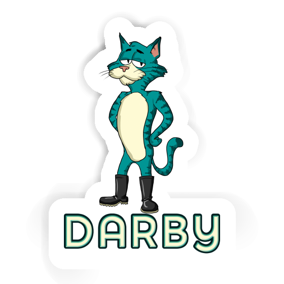 Autocollant Darby Chat Notebook Autocollant Darby Chat Gift package Image