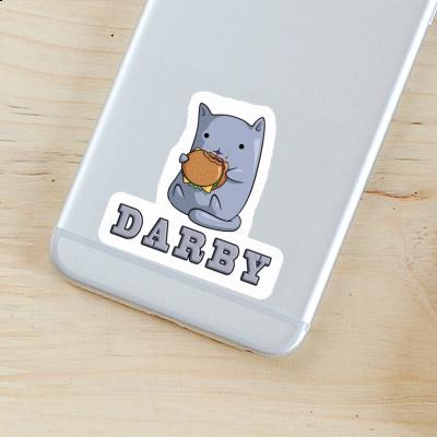 Darby Sticker Hamburger Notebook Darby Sticker Hamburger Gift package Image
