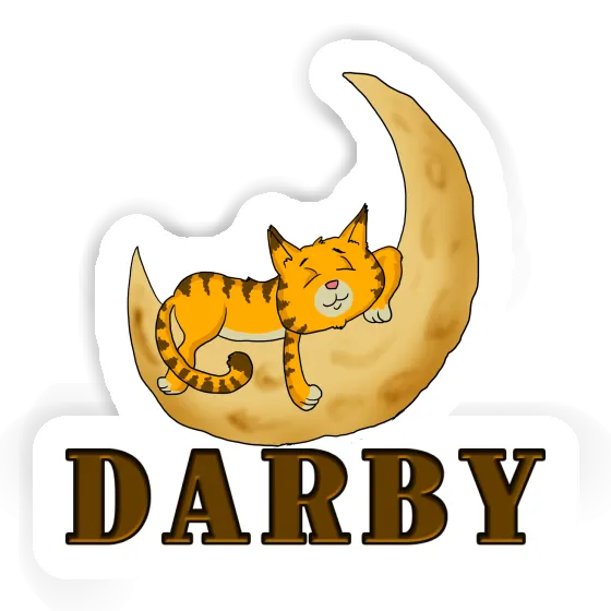 Darby Autocollant Chat Laptop Darby Autocollant Chat Laptop Image
