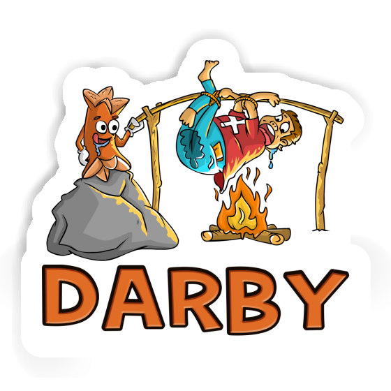 Darby Autocollant Cervelat Laptop Image