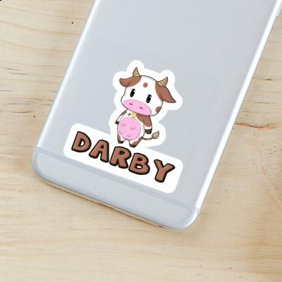 Cow Sticker Darby Laptop Image