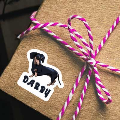 Darby Sticker Dackel Notebook Darby Sticker Dackel Gift package Image