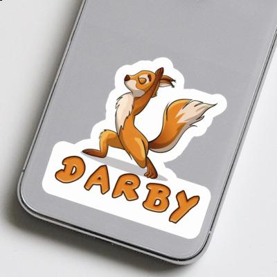 Aufkleber Eichhörnchen Darby Aufkleber Eichhörnchen Darby Image
