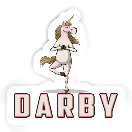 Einhorn Sticker Darby Notebook Image