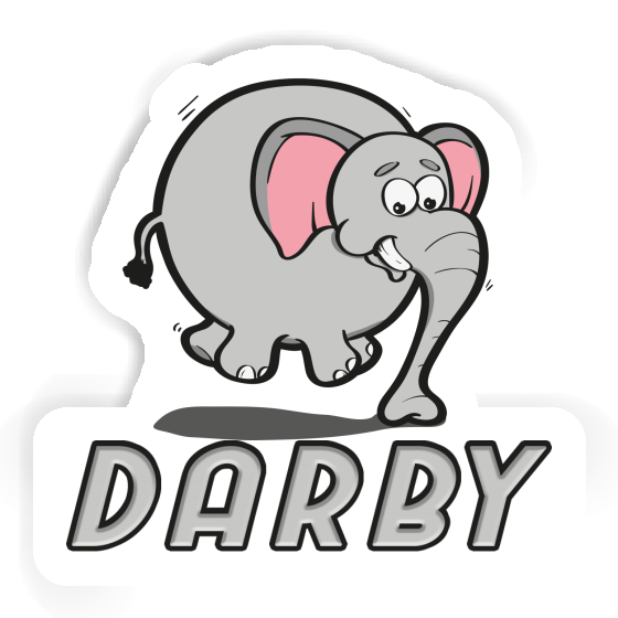 Aufkleber Darby Elefant Notebook Aufkleber Darby Elefant Gift package Image