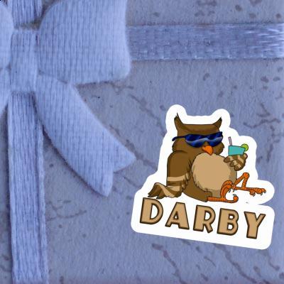 Aufkleber Darby Eule Gift package Image