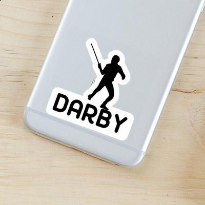 Darby Sticker Fencer Darby Sticker Fencer Image