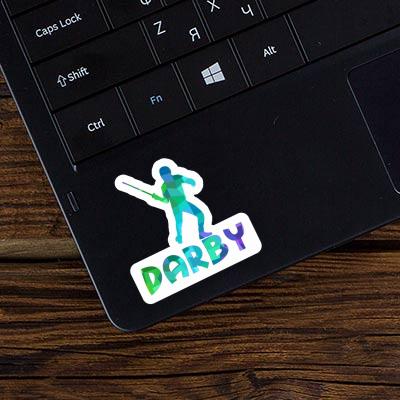 Autocollant Darby Escrimeur Autocollant Darby Escrimeur Image