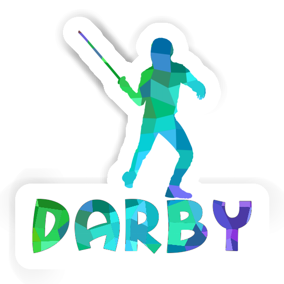 Autocollant Darby Escrimeur Notebook Autocollant Darby Escrimeur Gift package Image