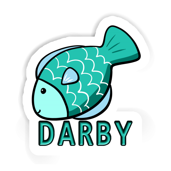 Autocollant Darby Poisson Notebook Autocollant Darby Poisson Gift package Image