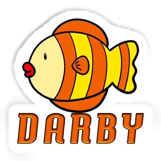 Darby Autocollant Poisson Notebook Darby Autocollant Poisson Gift package Image
