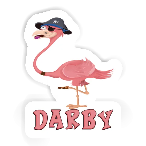 Sticker Darby Flamingo Notebook Sticker Darby Flamingo Notebook Image