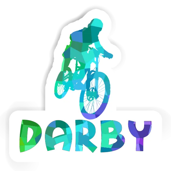 Freeride Biker Sticker Darby Freeride Biker Sticker Darby Image
