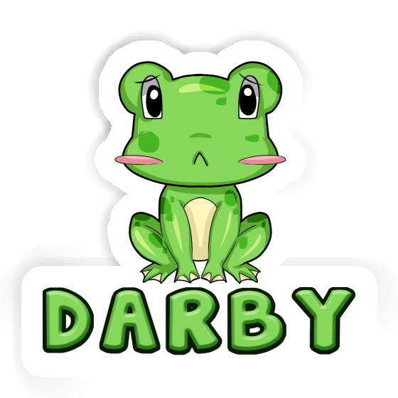 Autocollant Darby Grenouille Laptop Image